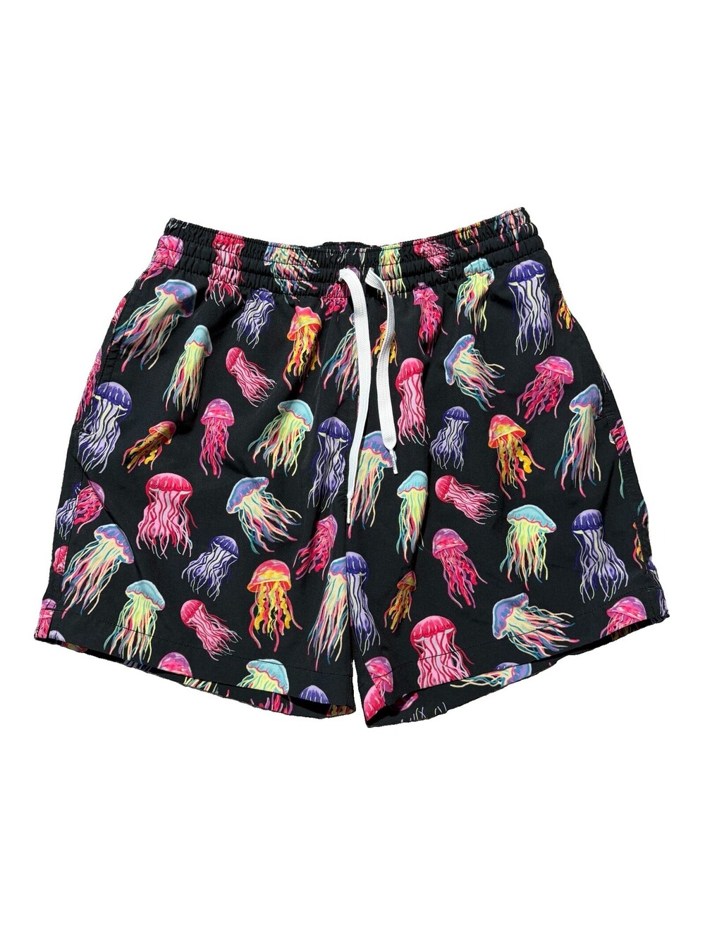Chubbies Swim Trunks Men’s Size Small Jellyfish Print Lined 5.5” Inseam